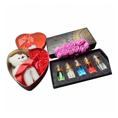 Picture of Valentine Day Love& Attar  Box -Heart Shape - Gift
