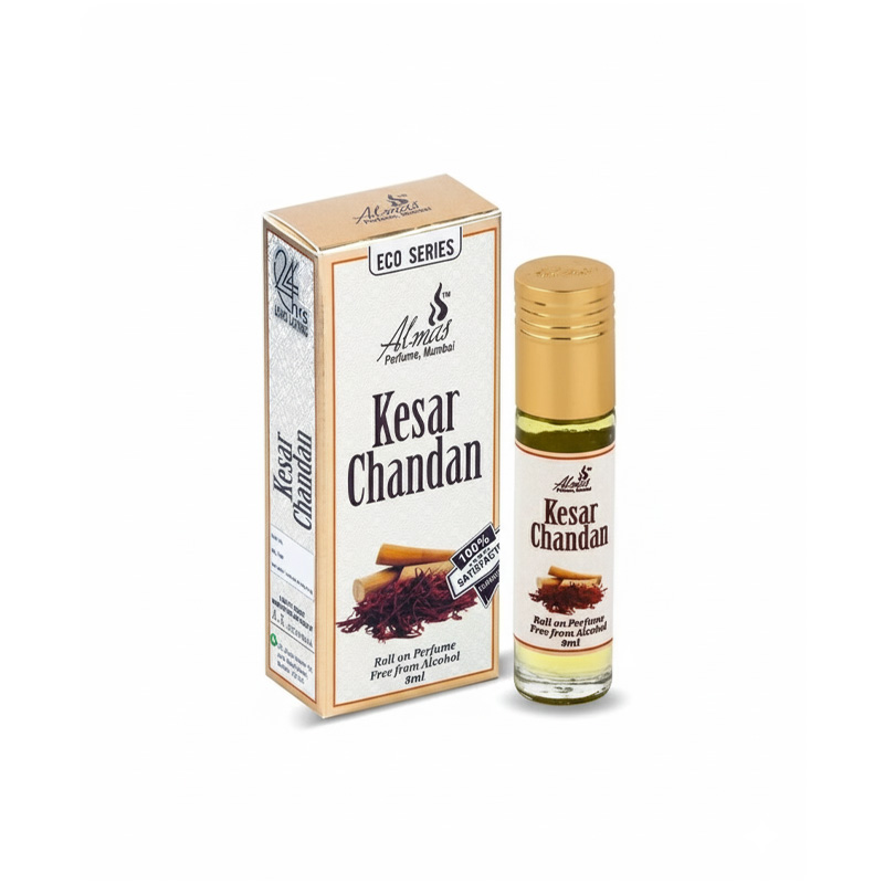Picture of Almas BRAND 100% ORIGINAL (KAsar Chandan ) GREAT FRAGRANCE LONG-LASTING (UNISEX) 8Ml Floral Attar