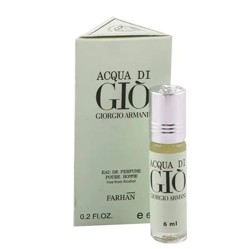 Picture of ACQUA DI GIO Concentrated Perfume Oil Long Lasting Non-alcoholic Fragrance - 6ml Attar