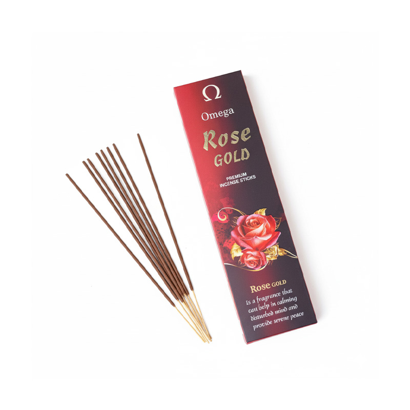 Picture of Omega Rose Gold Dhoop Sticks 50g