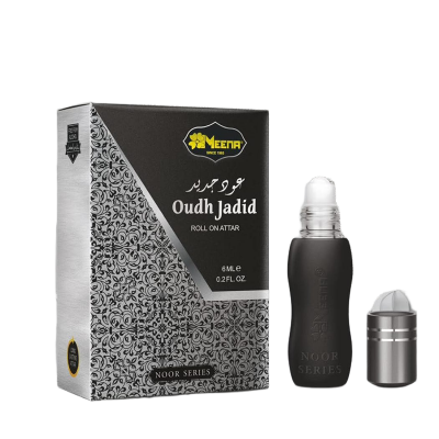 Picture of MEENA Oudh Jadid Floral Attar (Woody, Amber, Agarwood, Floral| Great Fragrance Long-Lasting For Men & Women (Unisex) 10Ml Floral Good Quality Premium