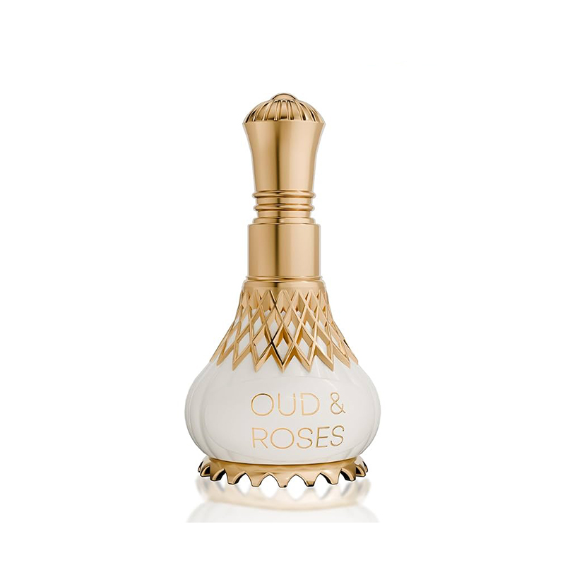 Picture of Al-Nuaim Oud & Roses Attar Roll On For Men & Women - 9.9ml | Exquisite Alcohol-Free Aromatic Fragrance Oil for Lasting Elegance and Charm