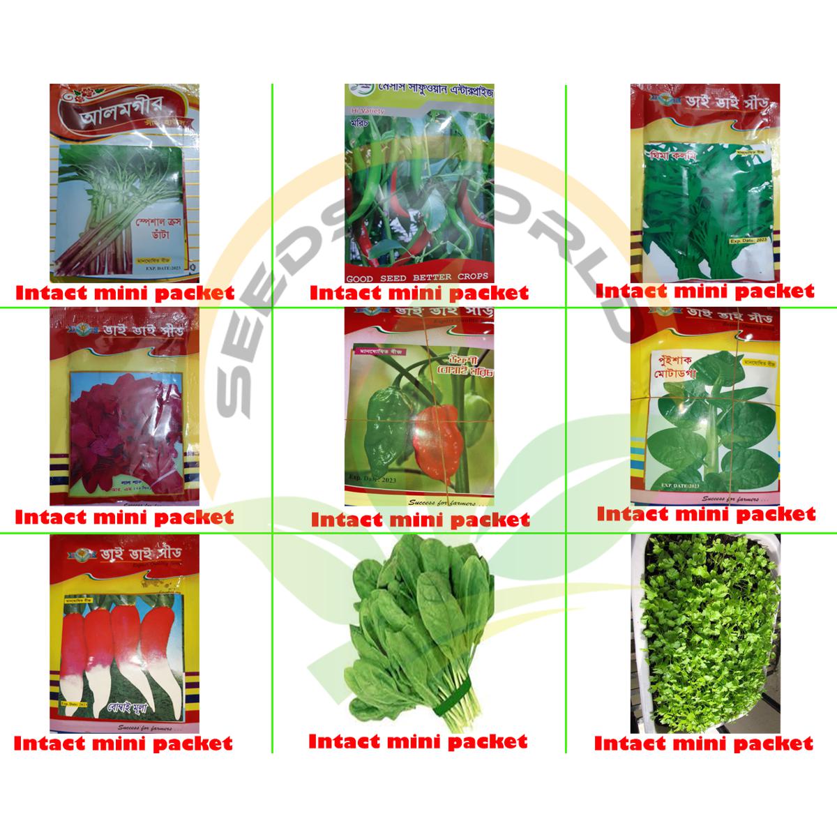 Picture of Vegetable Seeds Package - seeds-3 (Intact mini packet)