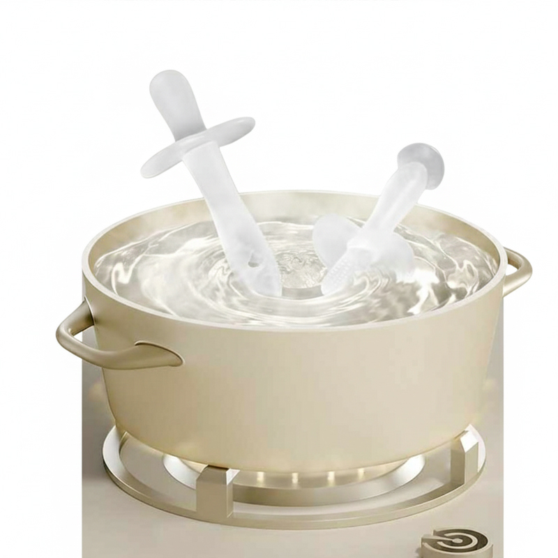 Picture of Eco Friendly Chewable Teether Baby Silicone Teething Teether Toy BPA Free Silicone Baby Teether With Suction Cup