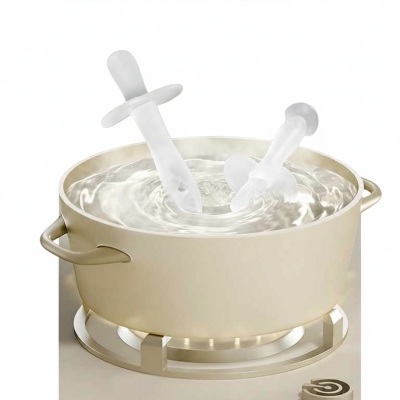 Picture of Eco Friendly Chewable Teether Baby Silicone Teething Teether Toy BPA Free Silicone Baby Teether With Suction Cup