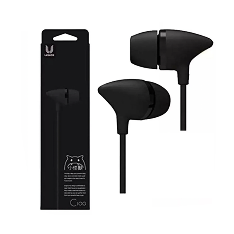 Picture of UiiSii C100 In-ear Earphone with MIC - Black By Alpha