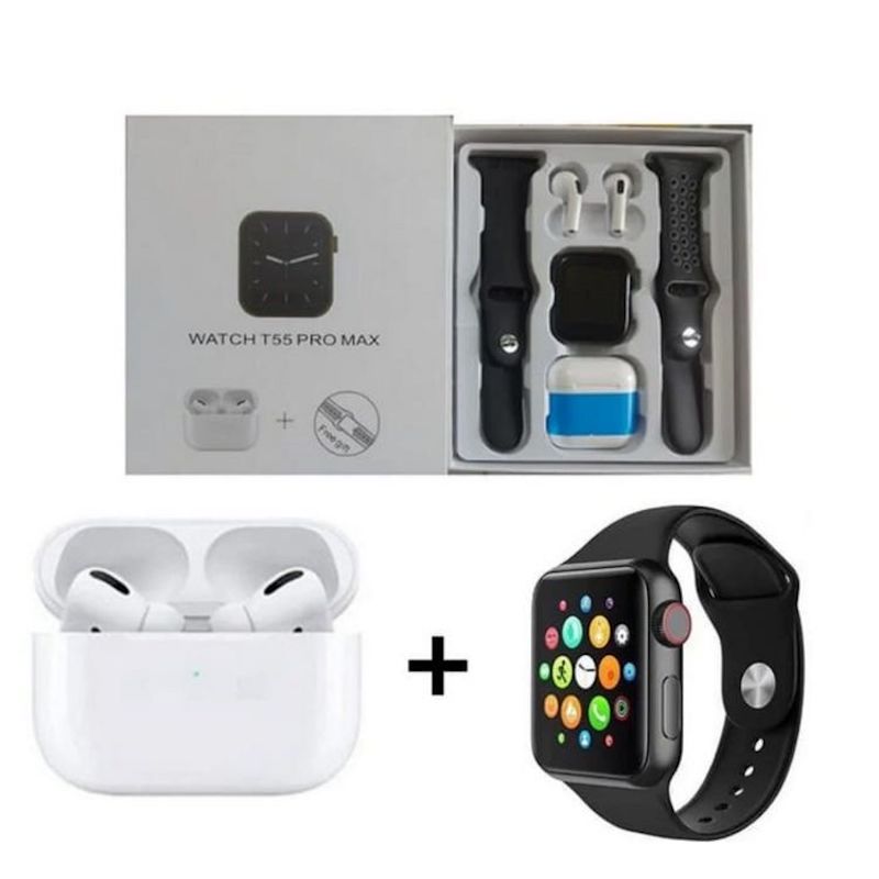 Picture of T55 PRO MAX Smart Watch With bluetooth Headphone By Alpha