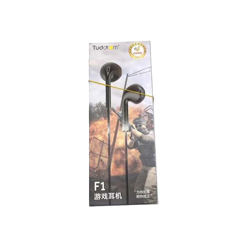 Picture of Tuddrom F1 Earphone Best for Gaming Best for Pubg , Free Fire and Music