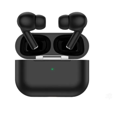 Picture of Airpods Pro/ Black Edition tws wireless earbuds Bluetooth bluetooth headphone With High Base and long Battery (replica) By Alpha