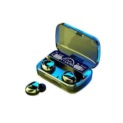 Picture of M10 tws earphone 9d stereo led digital display touch digital noise reduction technology (with 2000mah mini power bank charging box)