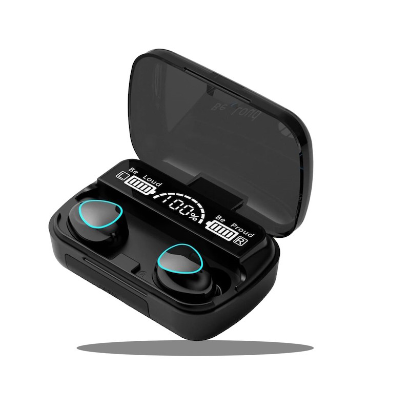 Picture of M10/ M19/ M30/ F9/ M28/ M90/ M35/ P47 TWS Wireless Earphone Touch Bluetooth Earplug In Ear Stereo Sport Headsets - No Reduction - Digital Display Earbuds Headphone