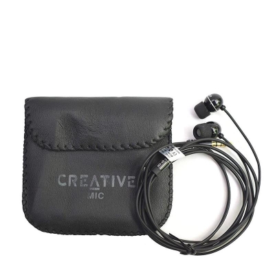 Picture of Creative High Base Audio Earphone-Black with Pouch EP-530