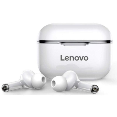 Picture of Lenovo LivePods LP1 TWS Wireless Bluetooth 5.0 Sport Earbuds / Charging Case / Smart Touch / Sweatproof