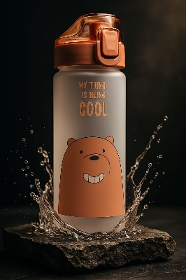 Picture of Eyun 500 ml Animal Ion – Cute & Durable Flask for School, Sports & Travel