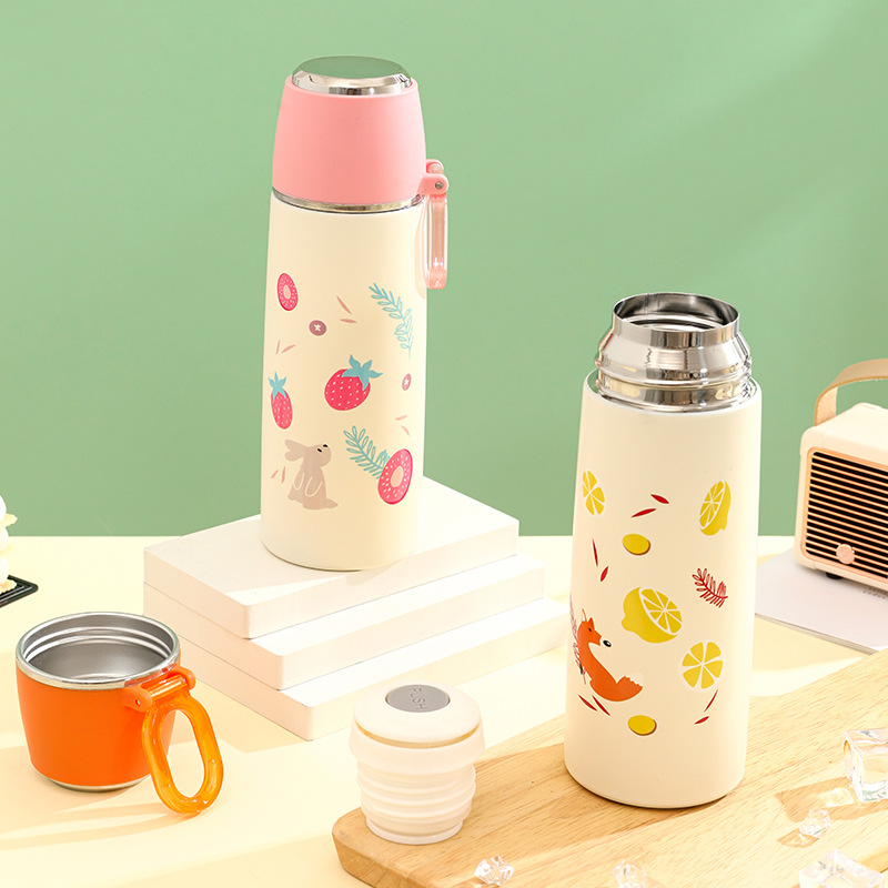 Picture of Stainless Steel Double Wall Vacuum Thermal Flask Bottle for Gym & Office
