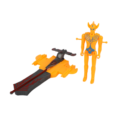 Picture of Superhero Figure with Fly Wheel Launcher Set