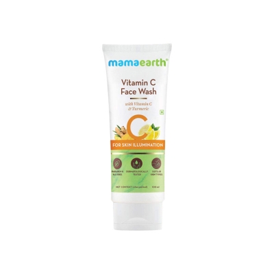 Picture of Mamaearth Vitamin C Face Wash with Vitamin C and Turmeric for Skin Illumination - 100ml