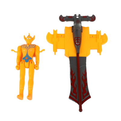 Picture of Superhero Figure with Fly Wheel Launcher Set