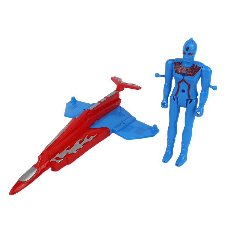 Picture of Superhero Figure with Fly Wheel Launcher Set