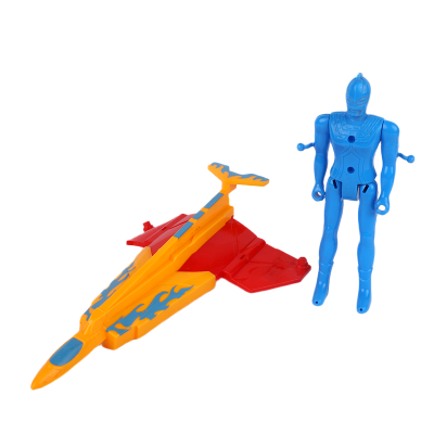 Picture of Superhero Figure with Fly Wheel Launcher Set