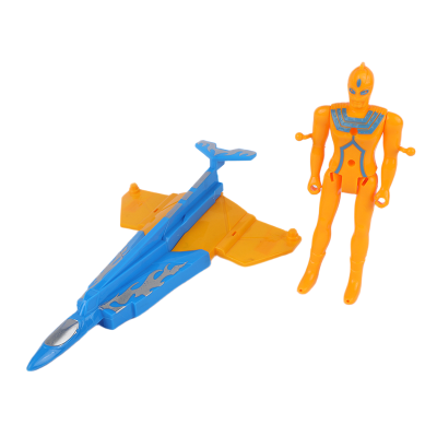 Picture of Superhero Figure with Fly Wheel Launcher Set