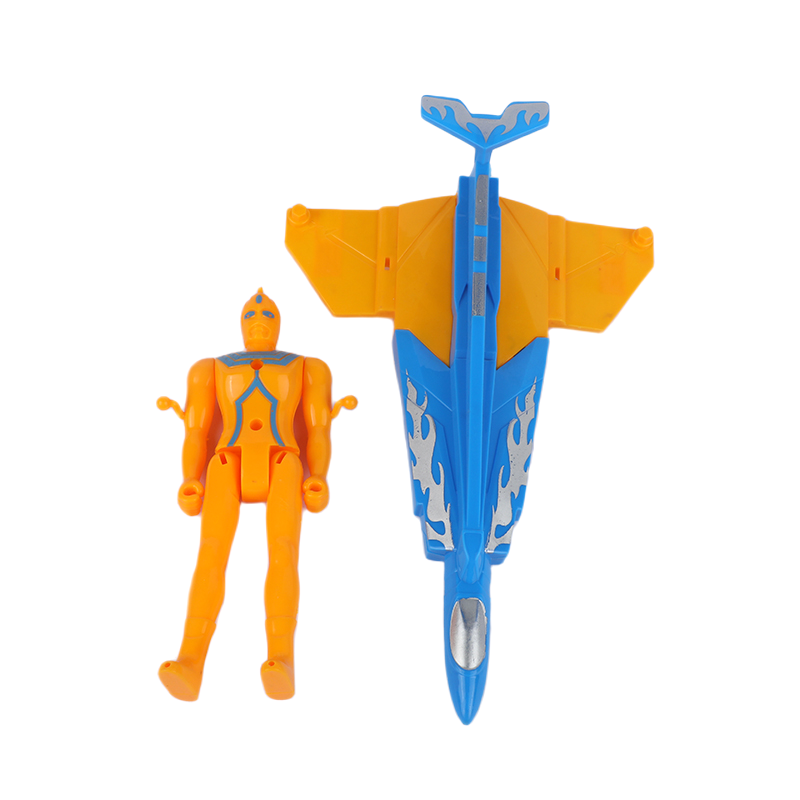 Picture of Superhero Figure with Fly Wheel Launcher Set