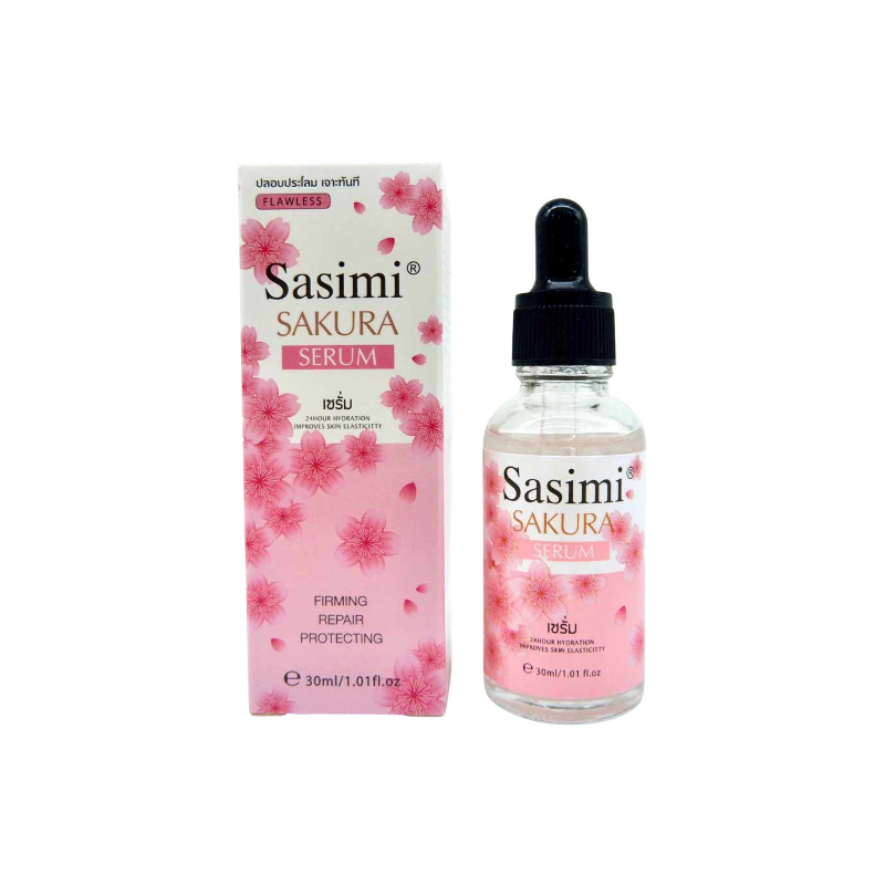 Picture of SASIMI Sakura Serum Nourishes Facial Skin (Thailand) - 30ml