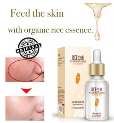 Picture of White Rice face Serum skin care -Wrinkles Dark Spots & anti-aging Sun Damage Corrector-15ml