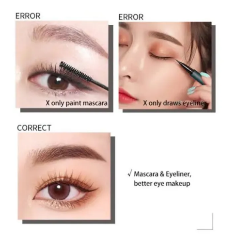 Picture of Beauty Glazed Double Head Mascara Eyeliner 2 in 1 Mascara Eyeliner