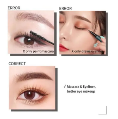Picture of Beauty Glazed Double Head Mascara Eyeliner 2 in 1 Mascara Eyeliner