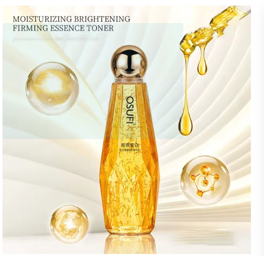 Picture of OSUFI Collagen Face Serum Anti Aging Smoothing Lines Facial Care Essence Moisturizing Brighten Serum -300ml