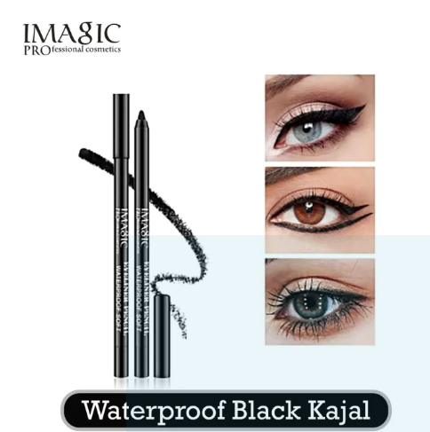 Picture of IMagic Gel Eyeliner Kajal Waterproof (Black, 8 g)