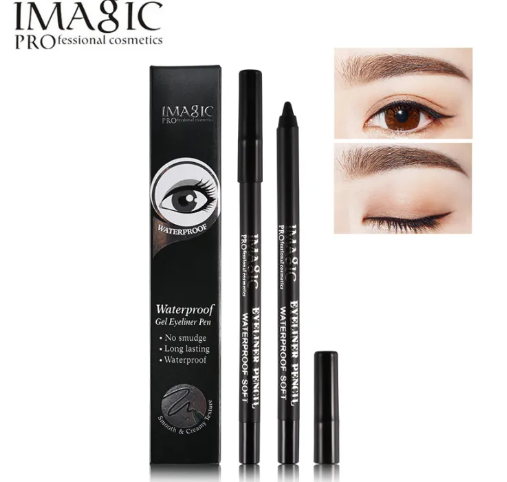 Picture of IMagic Gel Eyeliner Kajal Waterproof (Black, 8 g)