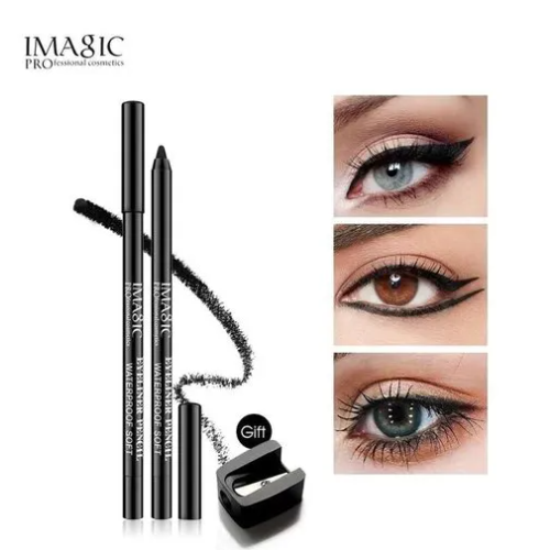 Picture of IMagic Gel Eyeliner Kajal Waterproof (Black, 8 g)