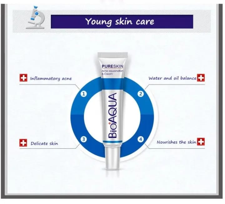 Picture of BIOAQUA Pure Skin Acne Rejuvenation & Cream - 30g