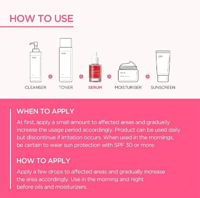 Picture of Anua Dark Correcting Essence / 10% Niacinamide+ 4% Tranexamic For Post-Acne Marks Acne Hyperpigmentation And Even Skin Tone 30ml (original)