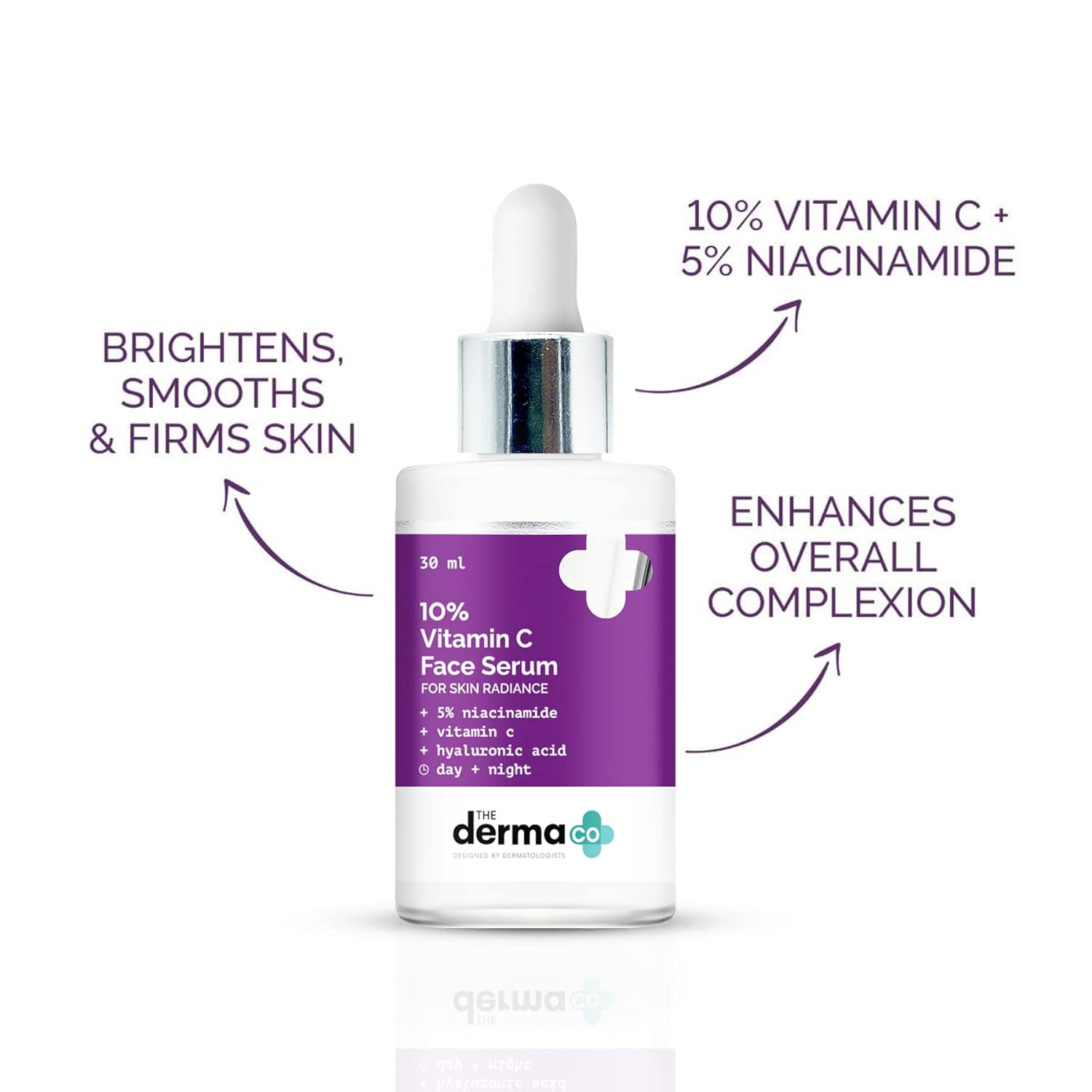 Picture of The Derma Co 10% Vitamin C Face Serum 30ml