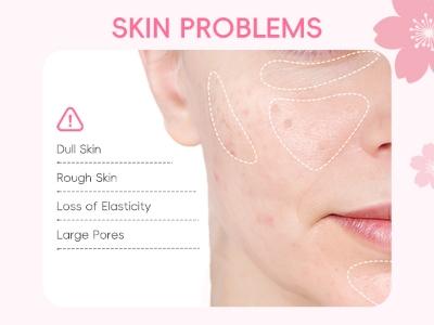 Picture of LAIKOU Sakura Skincare Set 4pcs (Face Cleanser /Toner/ Lotion/ Face Cream) - 2gm (5×4 pcs) 20 pcs