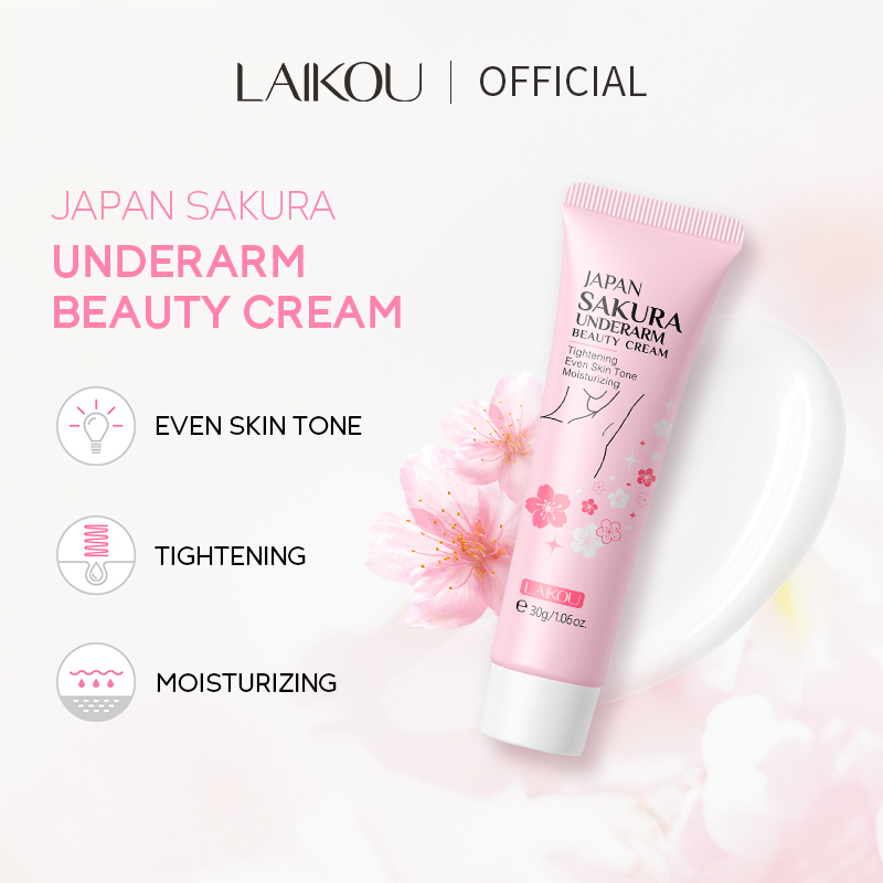 Picture of LAIKOU Japan Sakura Underarm Whitening Cream - 30g
