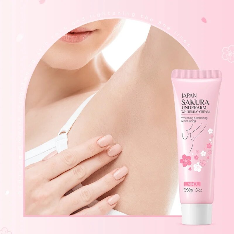 Picture of LAIKOU Japan Sakura Underarm Whitening Cream - 30g