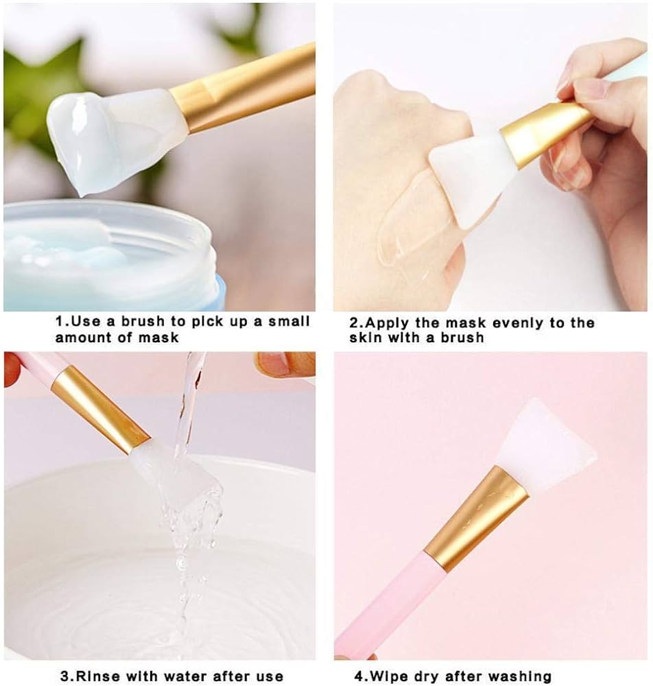 Picture of Laikou Soft Silicone Facial Mixing Brush Applicator Tool - 1 Pcs - Makeup Set