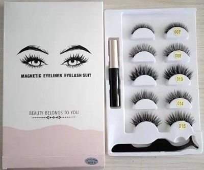 Picture of Magnetic Eyeliner Eyelash Suit 5 pairs of false eyelash
