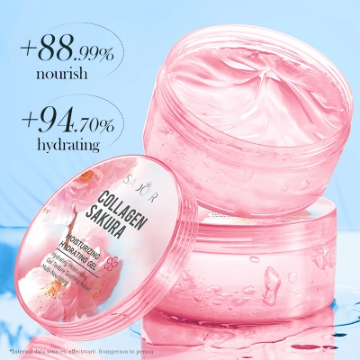 Picture of SADOER Collagen Sakura Moisturizing & Hydrating Soothing Gel- 300g