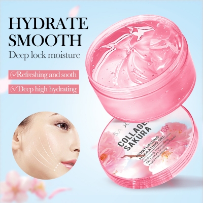 Picture of SADOER Collagen Sakura Moisturizing & Hydrating Soothing Gel- 300g