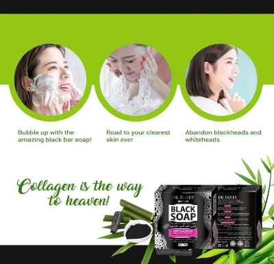 Picture of Davey Black Soape - 100gm Oily Control Acne care Deep Cleaning