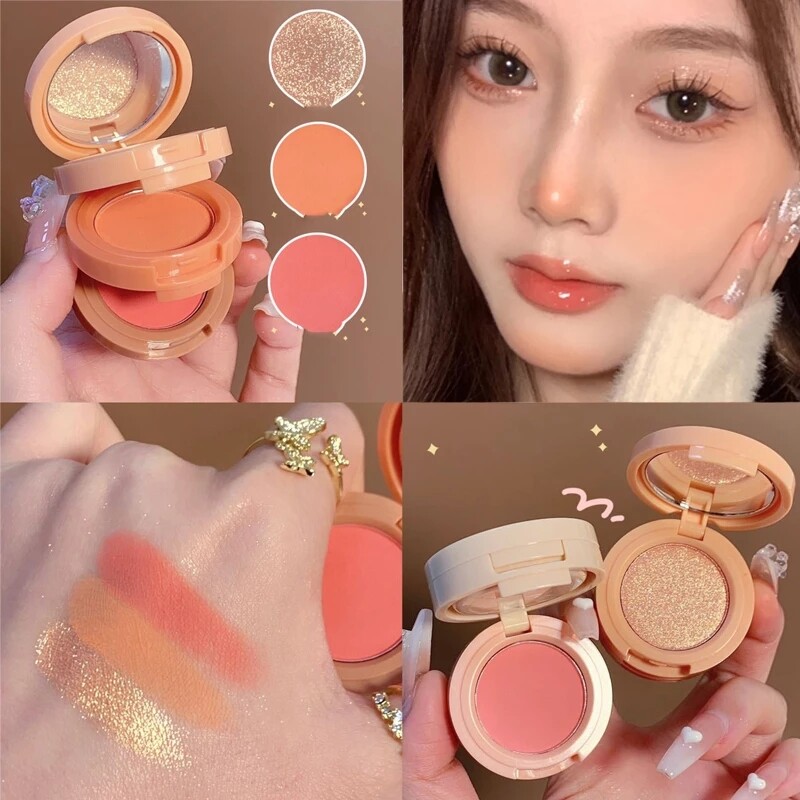 Picture of Miss Lara Blush & Highlighter 3 in 1..Shade : 01, Shade : 02