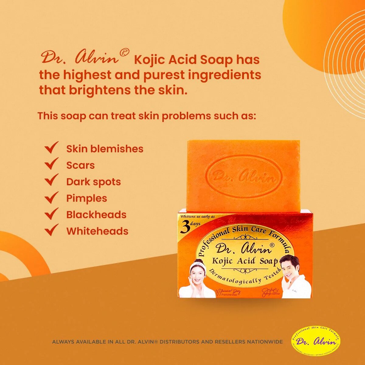 Picture of Dr.Alvin Kojicid Bar Soap - 135gm (Philippine)