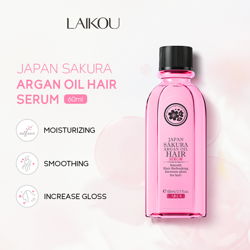 Picture of LAIKOU Japan Sakura Organ oil Hair serum 60gm