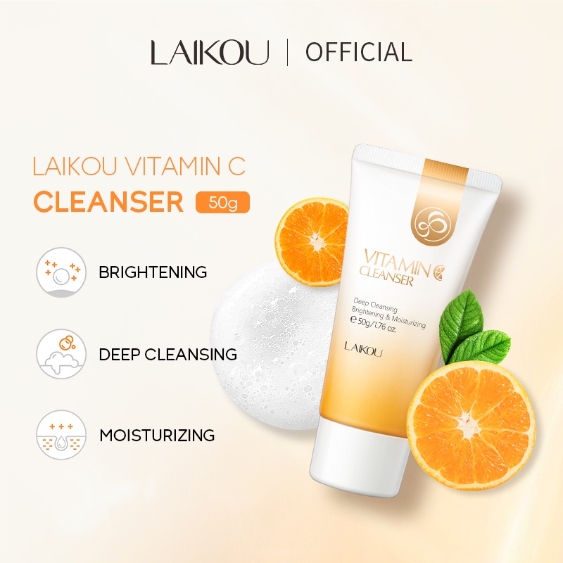 Picture of Laikou Vitamin C Cleanser - 50g - Face Wash