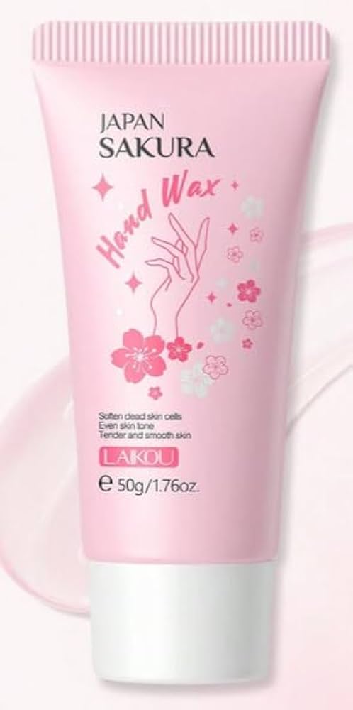 Picture of LAIKOU Japan Sakura Hand Wax Mask - 50g